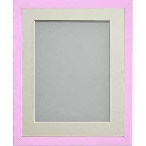 Frame Company Jellybean Range Pink Wooden 24x20 inch Picture Photo Frame with Ivory Mount for Image 20x16 inch * Choice of Colours & Sizes* Fitted with Perspex Frame Company Jellybean Range Pink Wooden 24x20 inch Picture Photo Frame with Ivory Mount for Image 20x16 inch * Choice of Colours & Sizes* Fitted with Perspex