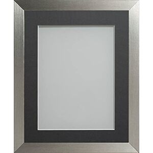 Frame Company Simpson Range Silver 20x16 inch Frame With Grey Mount for A3 *Choice of Sizes* Fitted with Real Glass Frame Company Simpson Range Silver 20x16 inch Frame With Grey Mount for A3 *Choice of Sizes* Fitted with Real Glass