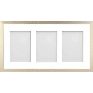 Frame Company Simpson Gold Multi Aperture Photo Frame, 20x10 for 6x4 inch (x3 PPP) Frame Company Simpson Gold Multi Aperture Photo Frame, 20x10 for 6x4 inch (x3 PPP)