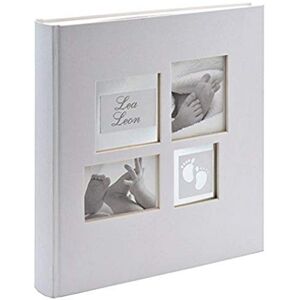 walther design Photo Album Grey 28 x 30,5 cm Baby Album with Cover Punching and Embossing, Baby Little Foot UK-172 walther design Photo Album Grey 28 x 30,5 cm Baby Album with Cover Punching and Embossing, Baby Little Foot UK-172