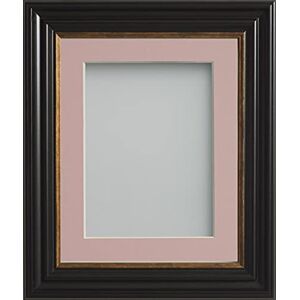 Frame Company Emson Black Picture Photo Frame with Pink Mount 16x12 for pic size12x8 *Choice of Sizes* Fitted with Real Glass Frame Company Emson Black Picture Photo Frame with Pink Mount 16x12 for pic size12x8 *Choice of Sizes* Fitted with Real Glass