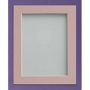 Frame Company Jellybean Range Purple Wooden 24x20 inch Picture Photo Frame with Pink Mount for Image 20x16 inch * Choice of Colours & Sizes* Fitted with Perspex Frame Company Jellybean Range Purple Wooden 24x20 inch Picture Photo Frame with Pink Mount for Image 20x16 inch * Choice of Colours & Sizes* Fitted with Perspex