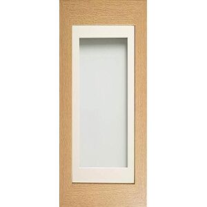 Frame Company Watson Beech Picture Photo Frame fitted with Perspex, A1 with Off-White Mount for image size A2 Frame Company Watson Beech Picture Photo Frame fitted with Perspex, A1 with Off-White Mount for image size A2