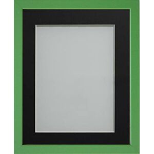 Frame Company Jellybean Range Green Wooden 24x20 inch Picture Photo Frame with Black Mount for Image 20x16 inch * Choice of Colours & Sizes* Fitted with Perspex Frame Company Jellybean Range Green Wooden 24x20 inch Picture Photo Frame with Black Mount for Image 20x16 inch * Choice of Colours & Sizes* Fitted with Perspex