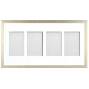 Frame Company Simpson Gold Multi Aperture Photo Frame, 20x10 for 6x4 inch (x4 PPPP) Frame Company Simpson Gold Multi Aperture Photo Frame, 20x10 for 6x4 inch (x4 PPPP)