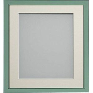 Frame Company Drayton Range 14 x 11-inch Green Picture Photo Frame with Ivory Mount For Image Size 13 x 9-inch Frame Company Drayton Range 14 x 11-inch Green Picture Photo Frame with Ivory Mount For Image Size 13 x 9-inch