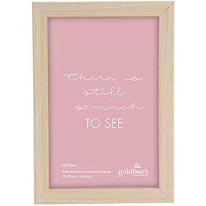 Goldbuch Verona Made of MDF Wood, Portrait 1 Picture 10 x 15 cm, Standing, Photo Wall Mount for Hanging, Frame Approx. 11.5 x 16.5 x 1.5 cm, Natural, Fotoformat: 10x15 cm Goldbuch Verona Made of MDF Wood, Portrait 1 Picture 10 x 15 cm, Standing, Photo Wall Mount for Hanging, Frame Approx. 11.5 x 16.5 x 1.5 cm, Natural, Fotoformat: 10x15 cm