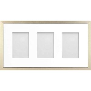 Frame Company Simpson Gold Multi Aperture Photo Frame, 20x10 for 6x4 inch (x3 PPP) Frame Company Simpson Gold Multi Aperture Photo Frame, 20x10 for 6x4 inch (x3 PPP)