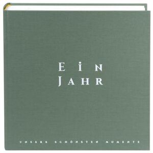 Goldbuch 31 034 Photo Album One Year Photo Book with 100 White Pages with Parchment Dividers, Album with Linen Cover, up to 600 Pictures, High-Quality Paper, Jumbo Album, Artichoke, 30 x 31 x 6 cm Goldbuch 31 034 Photo Album One Year Photo Book with 100 White Pages with Parchment Dividers, Album with Linen Cover, up to 600 Pictures, High-Quality Paper, Jumbo Album, Artichoke, 30 x 31 x 6 cm