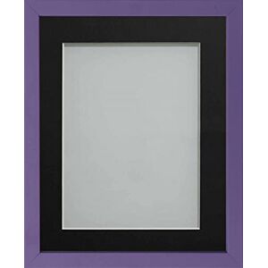 Frame Company Jellybean Range Purple Wooden 30x20 inch Picture Photo Frame with Black Mount for Image A2 * Choice of Colours & Sizes* Fitted with Perspex Frame Company Jellybean Range Purple Wooden 30x20 inch Picture Photo Frame with Black Mount for Image A2 * Choice of Colours & Sizes* Fitted with Perspex