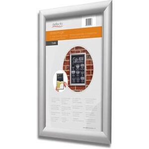 Deflecto A3 Snap Frame Silver Aluminium Clip Frame for Certificate, Wall Display & Photo Hanger Poster Holder with Convenient Front Opening Clips Deflecto A3 Snap Frame Silver Aluminium Clip Frame for Certificate, Wall Display & Photo Hanger Poster Holder with Convenient Front Opening Clips