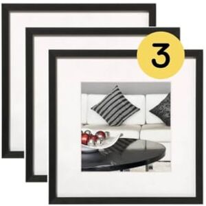 walther design Chair Picture Frame, Black, 20 x 20 cm walther design Chair Picture Frame, Black, 20 x 20 cm