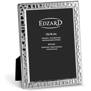 Edzard Photo Frame Pavia, 5x7 inch (13x18 cm), Silver Plated Picture Frame, Tarnish Protected Edzard Photo Frame Pavia, 5x7 inch (13x18 cm), Silver Plated Picture Frame, Tarnish Protected