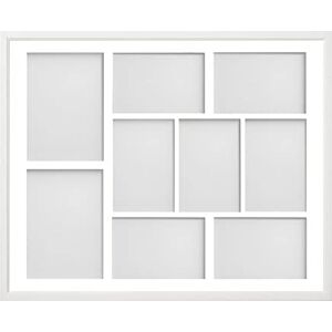 Frame Company Drayton Multi Aperture Photo Frame, White, 20x16 for 6x4 inch (x7) 7x5 inch (x2) Frame Company Drayton Multi Aperture Photo Frame, White, 20x16 for 6x4 inch (x7) 7x5 inch (x2)