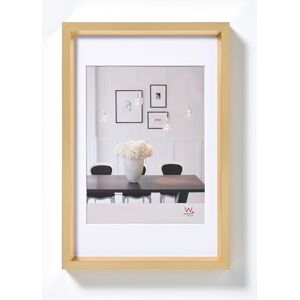 walther design Picture Frame Gold 15 x 20 cm with PassepArtout, Steel Style Plastic Frame ES520G walther design Picture Frame Gold 15 x 20 cm with PassepArtout, Steel Style Plastic Frame ES520G