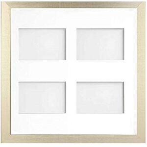 Frame Company Simpson Gold Multi Aperture Photo Frame, 40x40cm for 6x4 inch (x4) Frame Company Simpson Gold Multi Aperture Photo Frame, 40x40cm for 6x4 inch (x4)