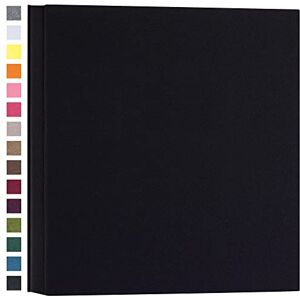 potricher Photo Album for 4x6 600 Photos Linen Cover Extra Large Capacity Photo Book for Family Wedding Anniversary Baby (Black, 600 Pockets) potricher Photo Album for 4x6 600 Photos Linen Cover Extra Large Capacity Photo Book for Family Wedding Anniversary Baby (Black, 600 Pockets)