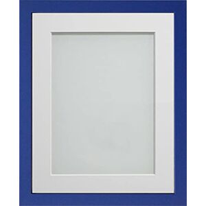 Frame Company Jellybean Range Royal Blue Wooden 16x12 inch Picture Photo Frame with White Mount for Image 13x9 inch * Choice of Colours & Sizes* Fitted with Perspex Frame Company Jellybean Range Royal Blue Wooden 16x12 inch Picture Photo Frame with White Mount for Image 13x9 inch * Choice of Colours & Sizes* Fitted with Perspex