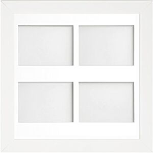 Frame Company Watson White Multi-Aperture Photo Frame with Mount, 40x40cm for 7x5 (x4 portrait) * Choice of Frame Colour and Mount Design* NEW Frame Company Watson White Multi-Aperture Photo Frame with Mount, 40x40cm for 7x5 (x4 portrait) * Choice of Frame Colour and Mount Design* NEW