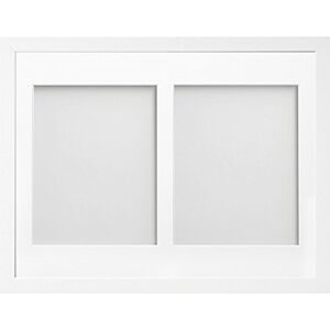 Frame Company Frame Allington Range 14 x 11 Inches White Picture Photo Frame with White 2-Aperture Mount for Image Size 8 x 6 Inches (Portrait) Frame Company Frame Allington Range 14 x 11 Inches White Picture Photo Frame with White 2-Aperture Mount for Image Size 8 x 6 Inches (Portrait)