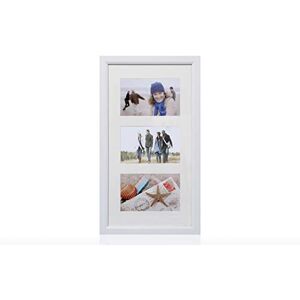 ARPAN Multi Aperture Photo Picture Frame 3, 5 or 6 Aperture (3 Aperture White) ARPAN Multi Aperture Photo Picture Frame 3, 5 or 6 Aperture (3 Aperture White)