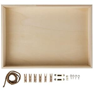 Rayher Hobby 62817000 Wooden Frame with Back Panel - Picture Frame Rayher Hobby 62817000 Wooden Frame with Back Panel - Picture Frame