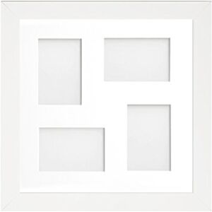 Frame Company Watson White Multi-Aperture Photo Frame with Mount, 40x40cm for 7x5 (x4 mix) * Choice of Frame Colour and Mount Design* NEW Frame Company Watson White Multi-Aperture Photo Frame with Mount, 40x40cm for 7x5 (x4 mix) * Choice of Frame Colour and Mount Design* NEW
