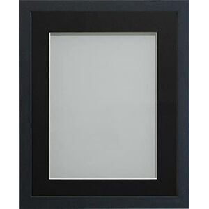 Frame Company Jellybean Range Black Wooden A4 Picture Photo Frame with Black Mount for Image 10x6 inch * Choice of Colours & Sizes* Fitted with Perspex Frame Company Jellybean Range Black Wooden A4 Picture Photo Frame with Black Mount for Image 10x6 inch * Choice of Colours & Sizes* Fitted with Perspex