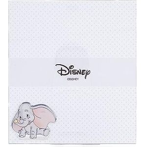 VALENTI & CO. Valenti&Co Disney Baby Dumbo Table Photo Frame in Plexiglass with 3D Silver Applications in Colours, Ideal as a Nursery Decoration (20 x 18 cm) VALENTI & CO. Valenti&Co Disney Baby Dumbo Table Photo Frame in Plexiglass with 3D Silver Applications in Colours, Ideal as a Nursery Decoration (20 x 18 cm)