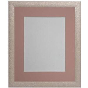 FRAMES BY POST Glitz Picture Photo Frame with Pink Mount 18 x 12 Image Size 14 x 8 Inch Plastic Glass FRAMES BY POST Glitz Picture Photo Frame with Pink Mount 18 x 12 Image Size 14 x 8 Inch Plastic Glass