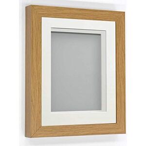 Frame Company Rickman Box 3D Photo Frame, Wood, Beech with Off-White Mount, 20x16 for Image Size 15x10 inch Frame Company Rickman Box 3D Photo Frame, Wood, Beech with Off-White Mount, 20x16 for Image Size 15x10 inch