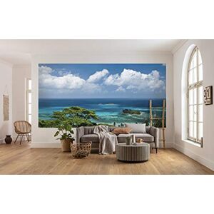 Komar SHX8-087 Non-Woven Photo Wallpaper The Sea View Design XXL Decorative Nature Landscape Bedroom Living Room Office Hallway Size 400 x 200 cm (Width x Height) Multi-Coloured Komar SHX8-087 Non-Woven Photo Wallpaper The Sea View Design XXL Decorative Nature Landscape Bedroom Living Room Office Hallway Size 400 x 200 cm (Width x Height) Multi-Coloured