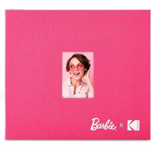 Kodak Barbie x Pink 8x8” Cloth Covered Scrapbook Photo Album with Front Picture Window Kodak Barbie x Pink 8x8” Cloth Covered Scrapbook Photo Album with Front Picture Window