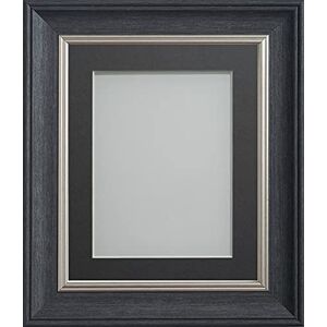 Frame Company Drummond Range Charcoal 12x10 inch Picture Photo Frame with Grey Mount for Image 10x8 inch * Choice of Sizes* Fitted with Real Glass Frame Company Drummond Range Charcoal 12x10 inch Picture Photo Frame with Grey Mount for Image 10x8 inch * Choice of Sizes* Fitted with Real Glass