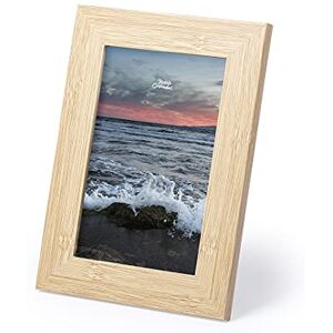 eBuyGB Wooden A5 Picture Frame, Freestanding Photo Frame for Pictures Posters & Certificates, A5 Size Compact Picture Frames, MDF eBuyGB Wooden A5 Picture Frame, Freestanding Photo Frame for Pictures Posters & Certificates, A5 Size Compact Picture Frames, MDF