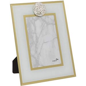 Maturi Glass Photo Frame with Diamante Detailing 6 x 8-Inch / 15 x 20cm Maturi Glass Photo Frame with Diamante Detailing 6 x 8-Inch / 15 x 20cm