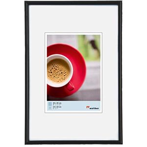 walther design Picture Frame Black 29,7 x 42 cm (DIN A3) Galeria Plastic Frame KB342H walther design Picture Frame Black 29,7 x 42 cm (DIN A3) Galeria Plastic Frame KB342H