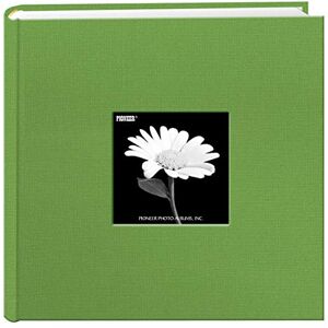 Pioneer Fabric Frame Cover Photo Album 200 Pockets Hold 4x6 Photos, Citrus Green Pioneer Fabric Frame Cover Photo Album 200 Pockets Hold 4x6 Photos, Citrus Green