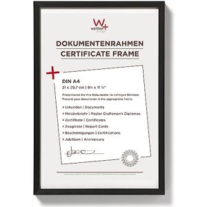walther design Picture Frame Black 21 x 29,7 cm (DIN A4) Aluminium Document Frame Chair Aluminium Frame AJ130B walther design Picture Frame Black 21 x 29,7 cm (DIN A4) Aluminium Document Frame Chair Aluminium Frame AJ130B