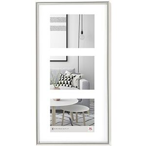 walther design Picture Frame White 3x 13x18 cm Gallery with PassepArtout, Galeria Plastic Frame KW338S walther design Picture Frame White 3x 13x18 cm Gallery with PassepArtout, Galeria Plastic Frame KW338S