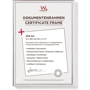 walther design New Lifestyle KV130S16 Plastic Picture Frame, Pack of 16, 21 x 29.7 cm, Silver walther design New Lifestyle KV130S16 Plastic Picture Frame, Pack of 16, 21 x 29.7 cm, Silver