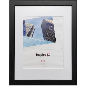 Hampton Frames Poster Frame 8x10 (20x25cm), Black, Rectangular MDF Wood Effect, Acrylic Aperture, Easy Rear Loading Wall Mount Display for Photos, Certificates Hampton Frames Poster Frame 8x10 (20x25cm), Black, Rectangular MDF Wood Effect, Acrylic Aperture, Easy Rear Loading Wall Mount Display for Photos, Certificates