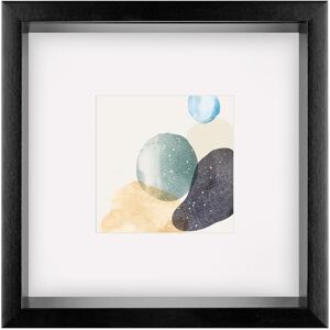 walther design Shape 3D Photo Frame, Black, 25 x 25 cm walther design Shape 3D Photo Frame, Black, 25 x 25 cm