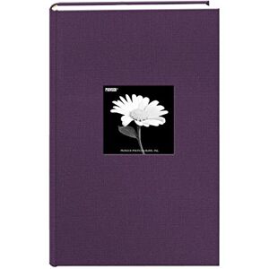 Pioneer Fabric Frame Cover Photo Album 300 Pockets Hold 4x6 Photos, Wildberry Purple Pioneer Fabric Frame Cover Photo Album 300 Pockets Hold 4x6 Photos, Wildberry Purple