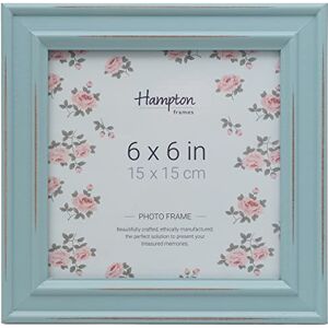 Hampton Frames PALOMA 6x6 (15x15cm) Light Blue Square Picture Photo Frame Glass PAL301966B Hampton Frames PALOMA 6x6 (15x15cm) Light Blue Square Picture Photo Frame Glass PAL301966B