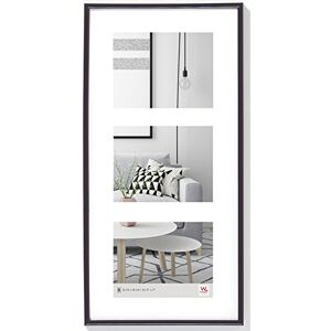 walther design Picture Frame Black 3x 13x18 cm Gallery with PassepArtout, Galeria Plastic Frame KB338S walther design Picture Frame Black 3x 13x18 cm Gallery with PassepArtout, Galeria Plastic Frame KB338S