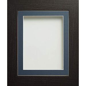 Frame Company Watson Range Black 30x20 inch Picture Photo Frame with Blue Mount for Image A2 *Choice of Sizes* Fitted with Perspex Frame Company Watson Range Black 30x20 inch Picture Photo Frame with Blue Mount for Image A2 *Choice of Sizes* Fitted with Perspex