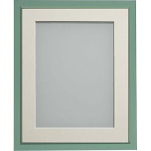 Frame Company Drayton Range 12x10-inch Green Picture Photo Frame with Ivory Mount For Image Size 6x4-inch Frame Company Drayton Range 12x10-inch Green Picture Photo Frame with Ivory Mount For Image Size 6x4-inch