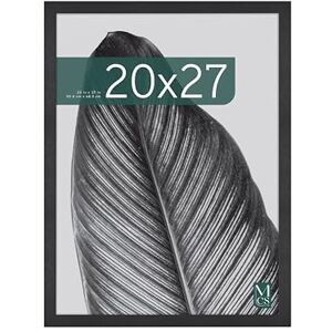 MCS Studio Gallery 51x68.5 cm (20x27 in) Poster Frame Black Woodgrain, Vertical & Horizontal Wall Hanging Large Picture Frame for Photos, Posters & Art Prints (1-Pack) MCS Studio Gallery 51x68.5 cm (20x27 in) Poster Frame Black Woodgrain, Vertical & Horizontal Wall Hanging Large Picture Frame for Photos, Posters & Art Prints (1-Pack)