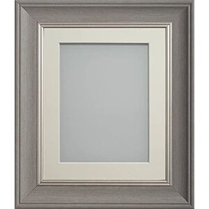 Frame Company Drummond Range Gunmetal Grey 20x16 inch Picture Photo Frame with Ivory Mount for Image 16x12 inch * Choice of Sizes* Fitted with Real Glass Frame Company Drummond Range Gunmetal Grey 20x16 inch Picture Photo Frame with Ivory Mount for Image 16x12 inch * Choice of Sizes* Fitted with Real Glass